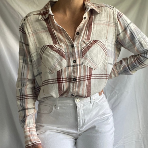 Free People Tops - Free people flannel!!